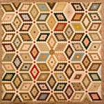 grandmother’s flower garden quilt