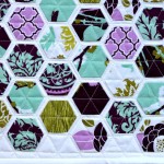 Hexagon quilt pattern