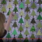 Christmas tree quilt tutorial
