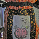 Halloween quilted trick o treat bag